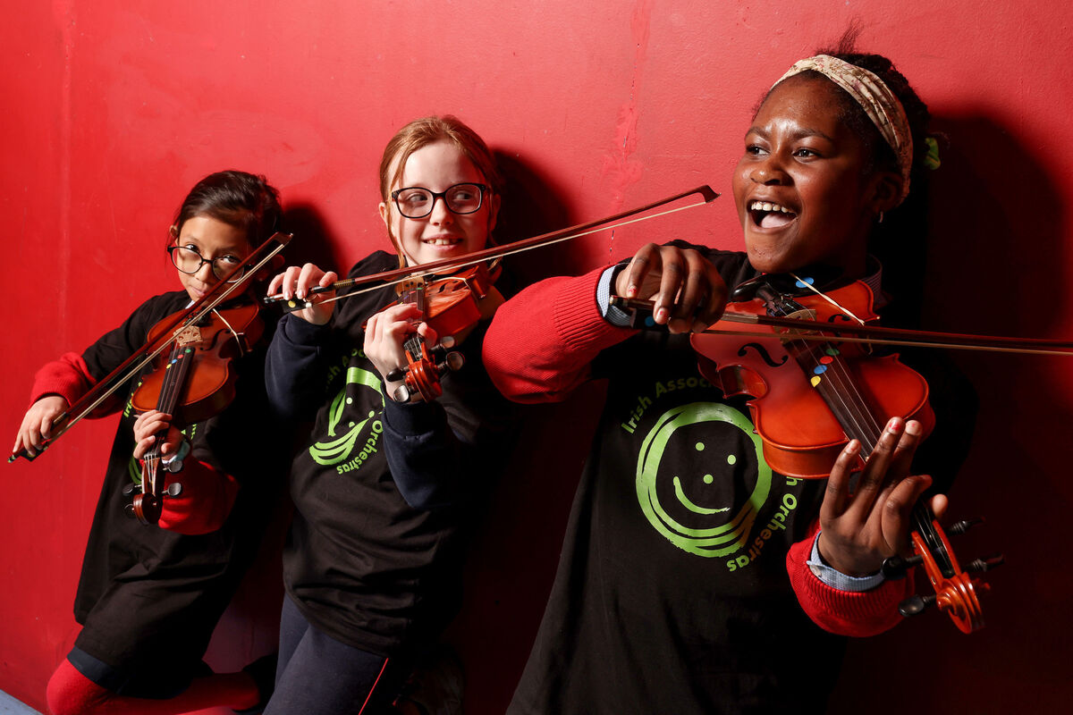 The Irish Association of Youth Orchestras  (IAYO) returns to the National Concert Hall on Saturday, February 11, for their Annual Festival of Youth Orchestras. Picture: Marc O'Sullivan