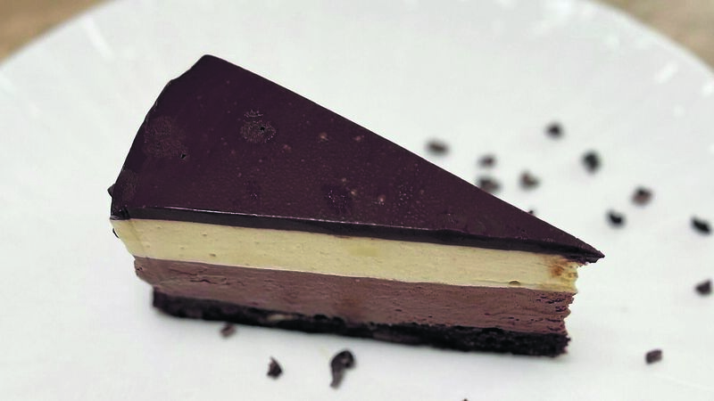 Recipe: Double Chocolate Mousse Cake with Cocoa Nibs Recipe: Double Chocolate Mousse Cake with Cocoa Nibs