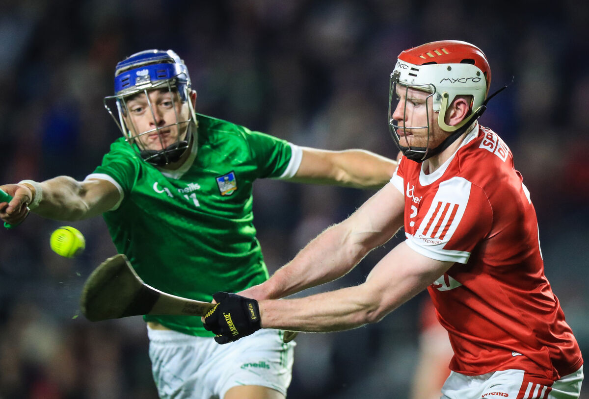 Conor O'Callaghan clears his lines. Picture: INPHO/Evan Treacy