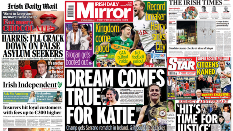What the papers say: Monday's front pages