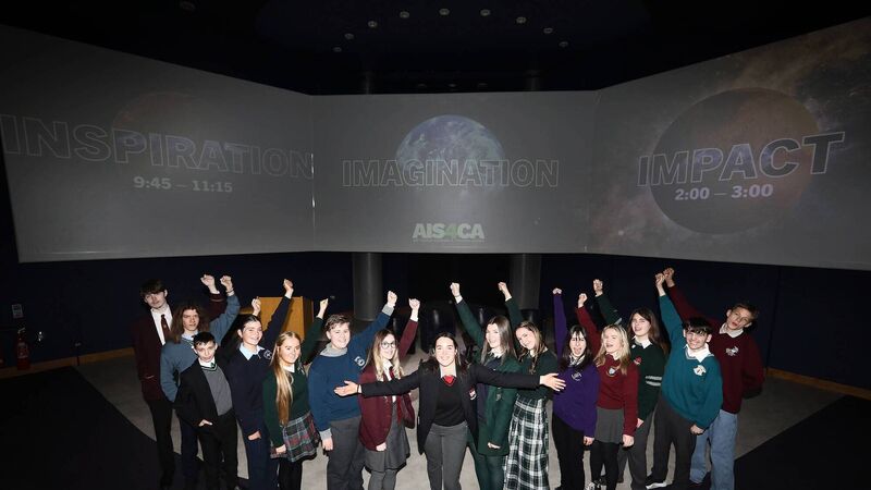 Cork students gather at climate event in Belfast Cork students gather at climate event in Belfast