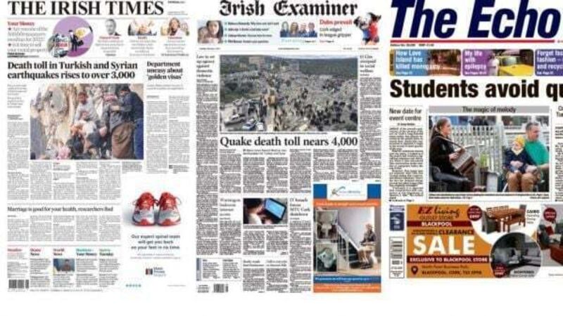 What the papers say: Tuesday's front pages What the papers say: Tuesday's front pages