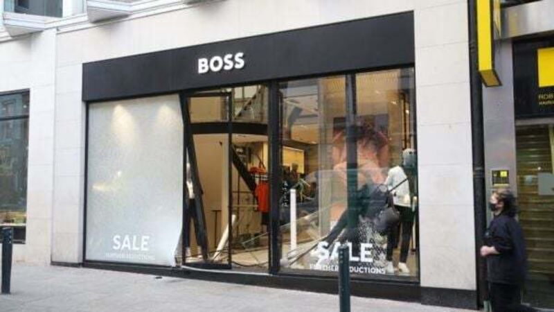 Man charged over Hugo Boss shop raid on Dublin's Grafton Street Man charged over Hugo Boss shop raid on Dublin's Grafton Street