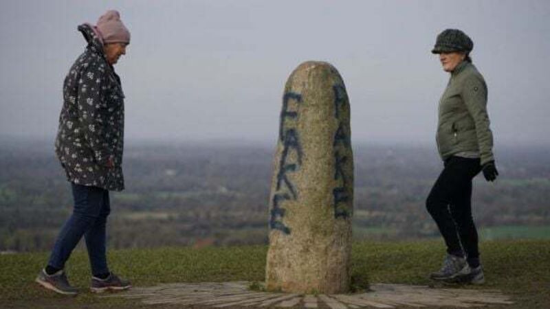 ‘Mindless’ and ‘ugly’ vandalism of 5,000-year-old Stone of Destiny condemned