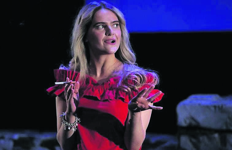 Meadhbh Maxwell in Danti Dan, which ends its run at the Everyman tonight. Meadhbh Maxwell in Danti Dan, which ends its run at the Everyman tonight.