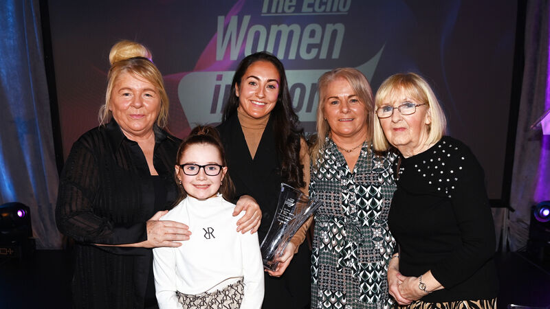 Amy O'Connor joined an illustrious list of Echo Women in Sport winners Amy O'Connor joined an illustrious list of Echo Women in Sport winners