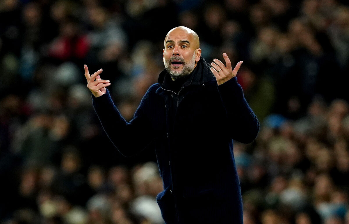 Will Manchester City manager Pep Guardiola stay with the club should City be found to have beached FFP rules. Picture: Martin Rickett/PA Wire. Will Manchester City manager Pep Guardiola stay with the club should City be found to have beached FFP rules. Picture: Martin Rickett/PA Wire.