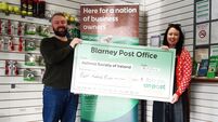 Blarney Post Office raises hundreds for the Asthma Society of Ireland