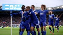 Leicester thrash Tottenham as Antonio Conte returns to dugout