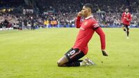 Marcus Rashford and Alejandro Garnacho give Man Utd victory at Leeds