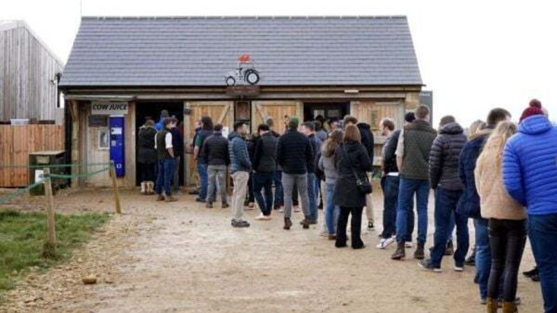 Queues for reopening of Jeremy Clarkson’s Diddly Squat farm shop