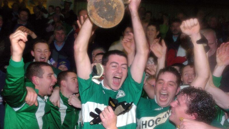 Joy for Aghabullogue in 2004 with landmark football county victory