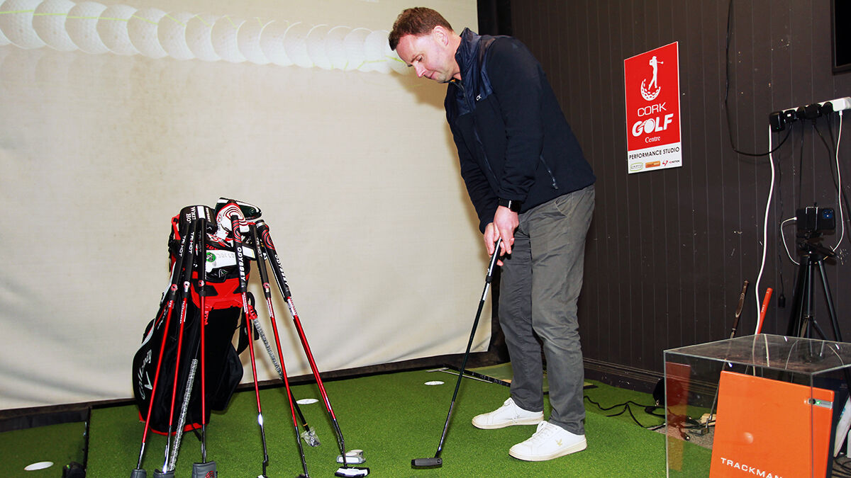 Wayne O'Callaghan putting his way to better golf