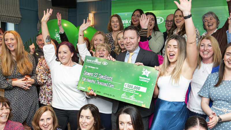'We were jumping around the place - I’m sure everyone thought we were mad': Delight as Cork school group claims lotto prize