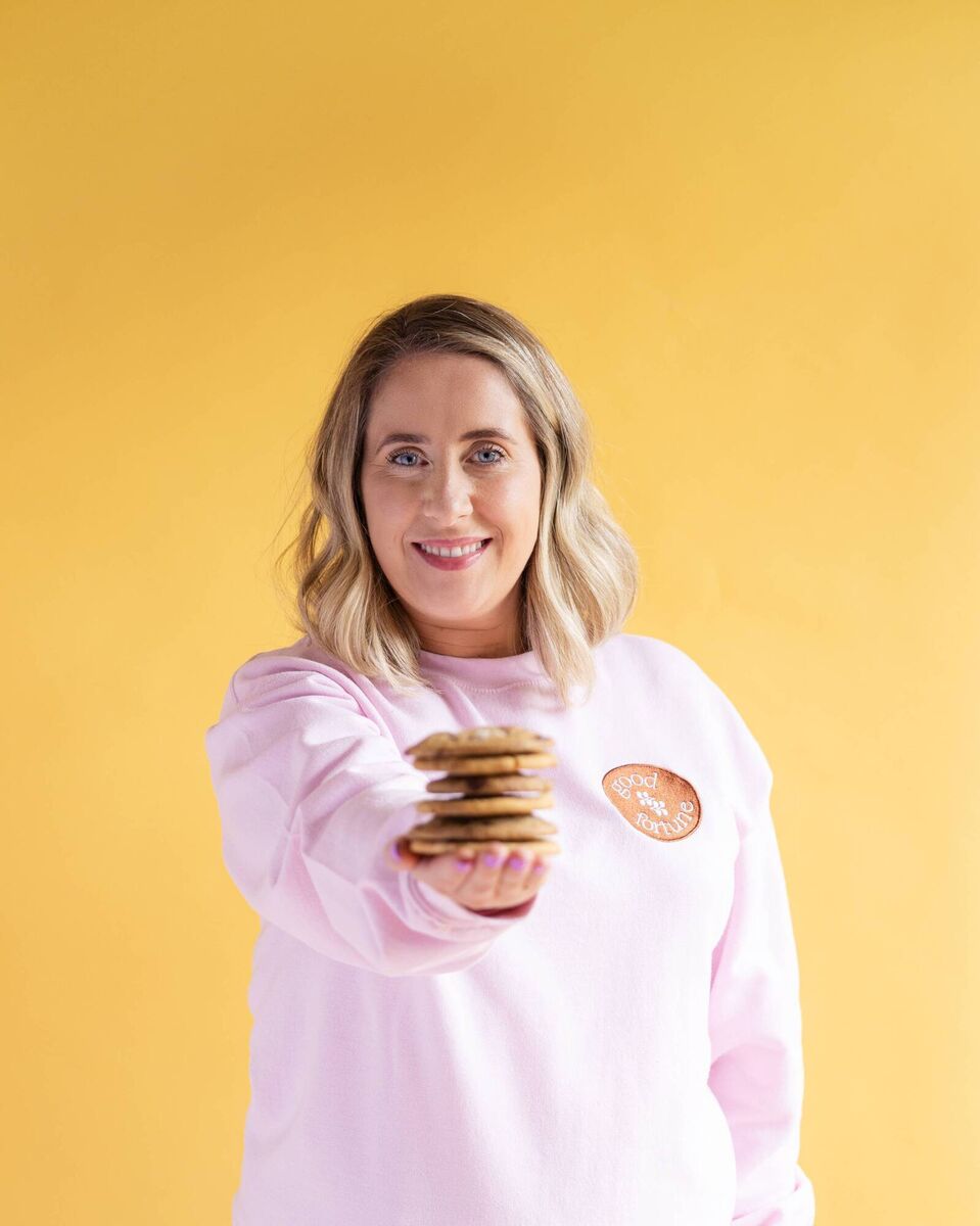 Good Fortune Cookies' Founder Sarah Cremin. Picture: Kirsty Lyons Good Fortune Cookies' Founder Sarah Cremin. Picture: Kirsty Lyons
