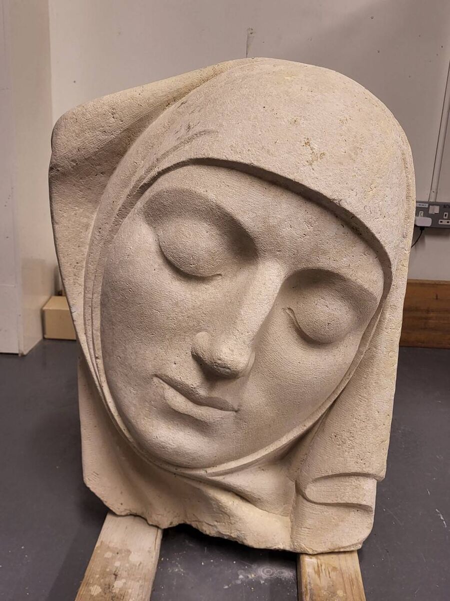 ‘Dreamline’ sculpture after restoration. ‘Dreamline’ sculpture after restoration.