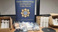 Eight people arrested as gardaí seize cocaine worth €2.8m
