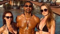 David Haye calls Una Healy and Sian Osborne 'Queens in my life' in Valentine's post