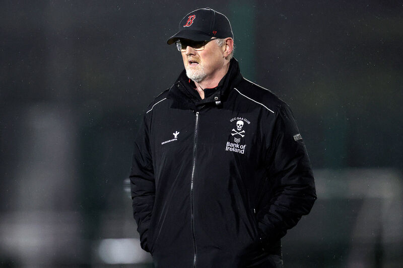 UCC manager Paul O'Keeffe. Picture: INPHO/Laszlo Gezo