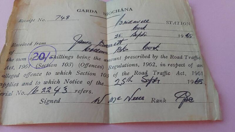 Cork man gets parking fine on his wedding day... and other golden memories Cork man gets parking fine on his wedding day... and other golden memories