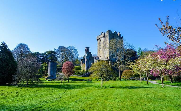 Stunning blue sky at Blarney Castle - where Cait loves to walk Stunning blue sky at Blarney Castle - where Cait loves to walk