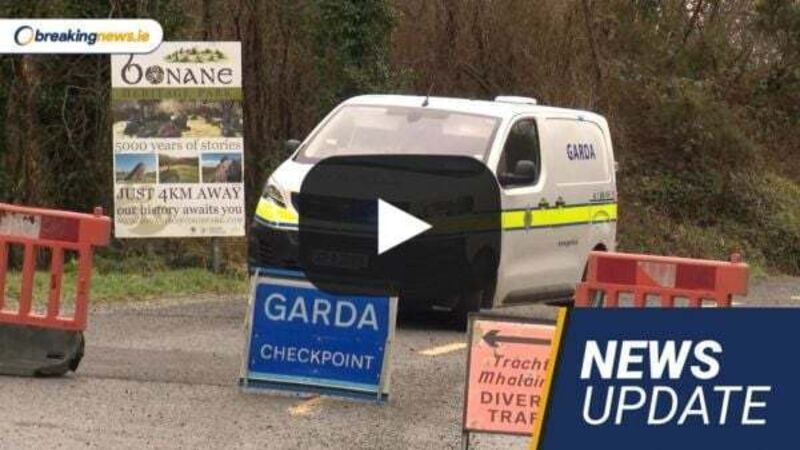 Video: Simon Harris condemns drug use, Enoch Burke challenges injunction