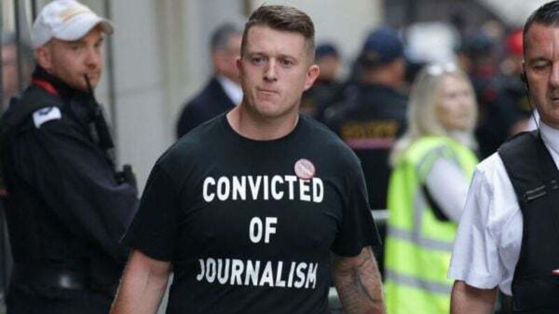 Gardaí monitoring activity of far-right campaigner Tommy Robinson Gardaí monitoring activity of far-right campaigner Tommy Robinson