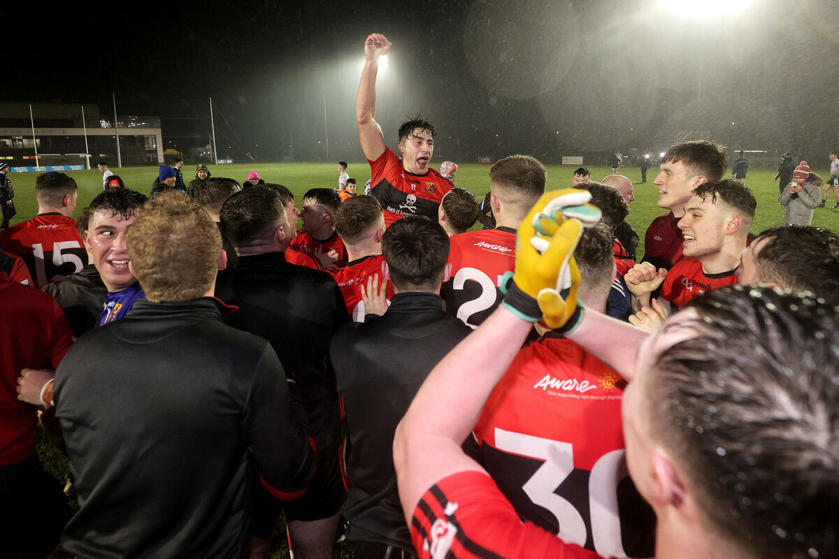 UCC’s Shane Merritt celebrates after winning the Sigerson Cup. Picture: INPHO/Laszlo Gezo UCC’s Shane Merritt celebrates after winning the Sigerson Cup. Picture: INPHO/Laszlo Gezo