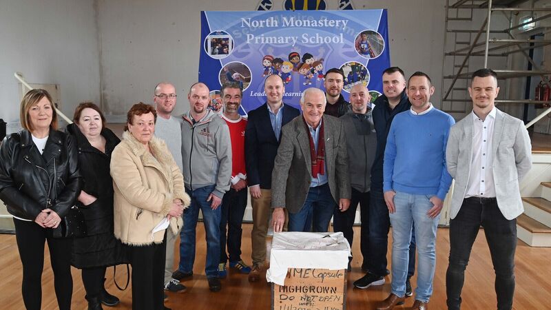 North Mon class of 1996 return to open time capsules