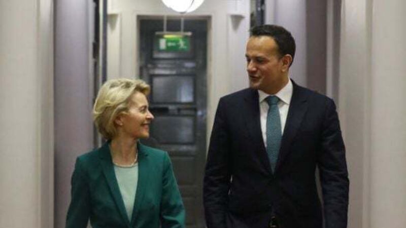 Varadkar speaks with EU's von der Leyen ahead of meeting with Sunak Varadkar speaks with EU's von der Leyen ahead of meeting with Sunak