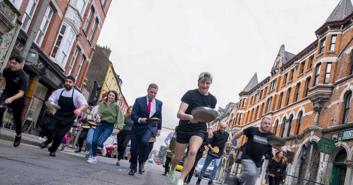 Oisín 'batters' opposition in pancake race - Vimarsana News