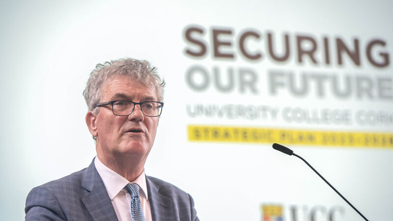 UCC president reveals ambitious strategy for the future of the college UCC president reveals ambitious strategy for the future of the college