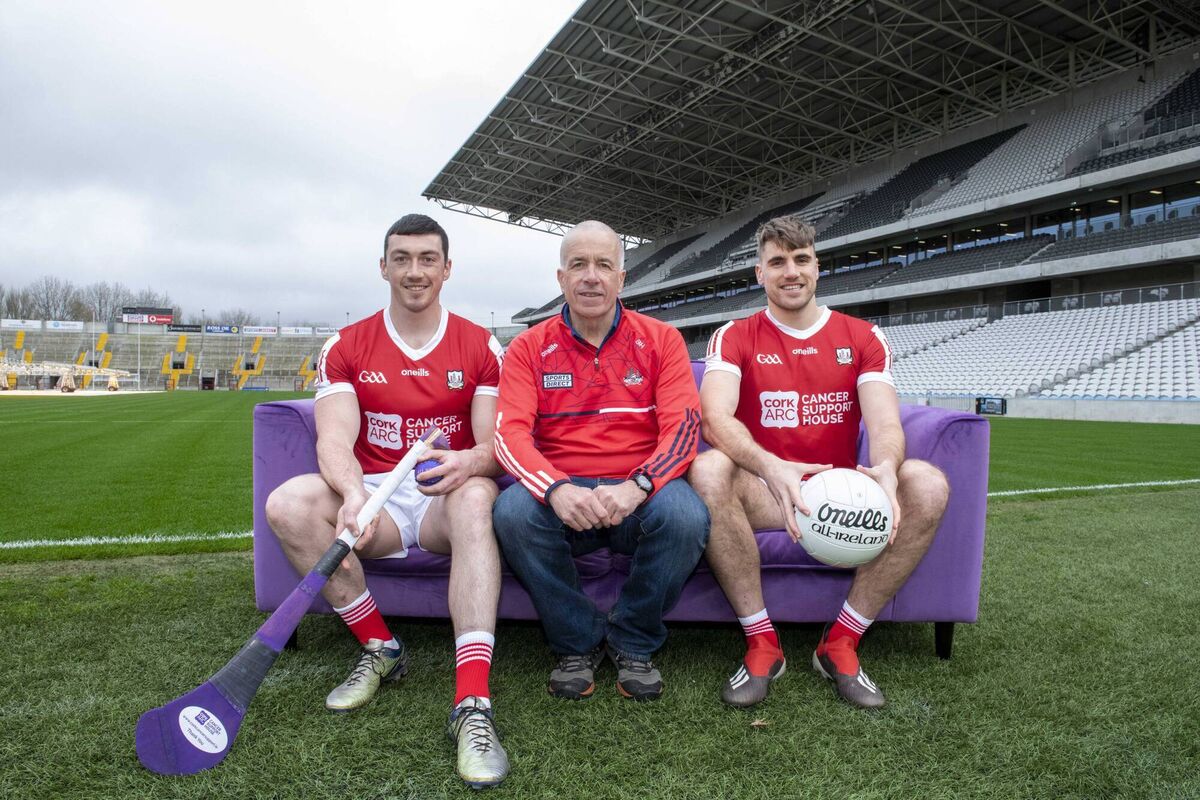 Brian Herlihy with Seán O'Donoghue and Ian Maguire. Picture: Brian Lougheed