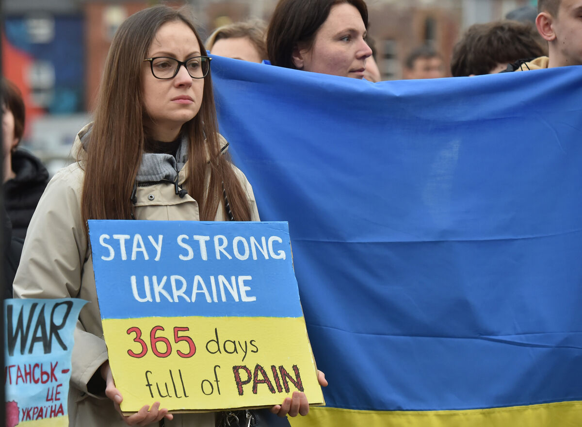 Latest figures from the Central Statistics Office show that 74,458 Ukrainian refugees came to Ireland in the last year, and by December over 6,000 of them were living in Cork.Picture; Eddie O'Hare