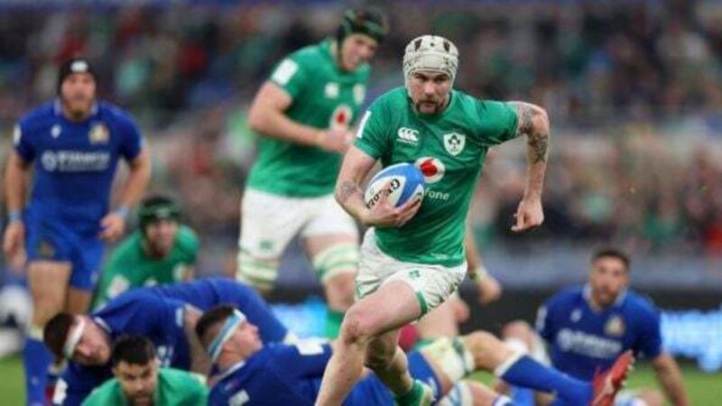 Mack Hansen insists Ireland are not thinking too far ahead in Grand Slam chase Mack Hansen insists Ireland are not thinking too far ahead in Grand Slam chase