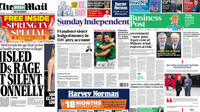 What the papers say: Sunday's front pages