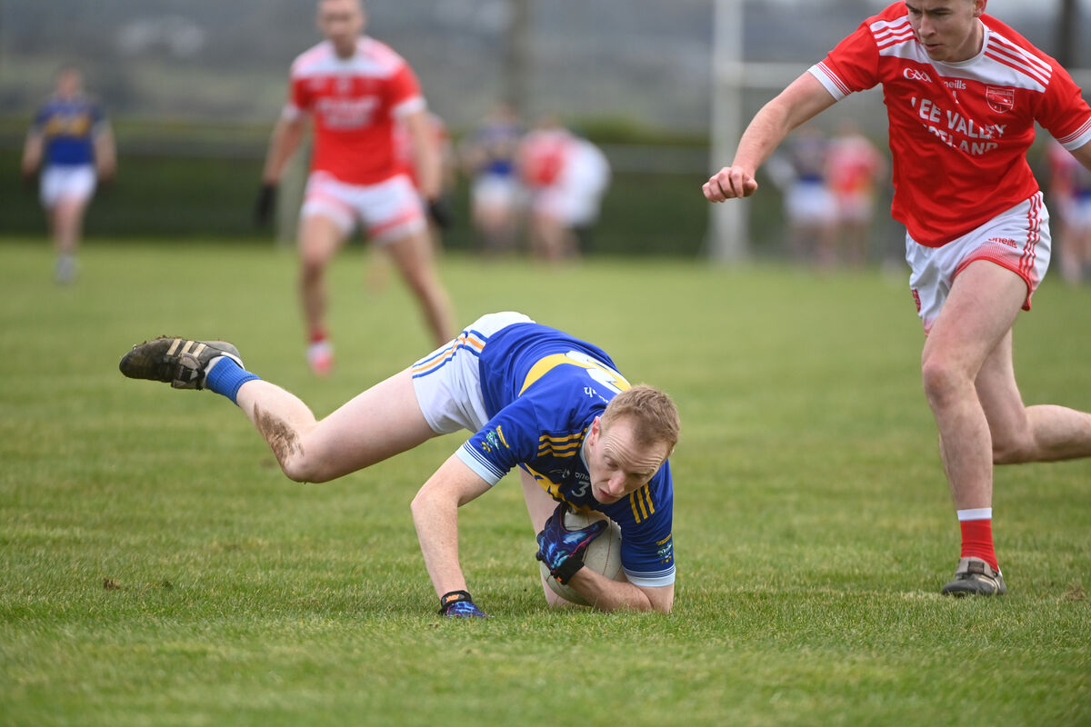  Kilshannig full-back and captain Eoghan Burke in action. Picture: Larry Cummins