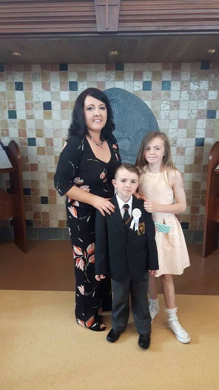 MEMORIES CHERISHED: Tracey Corcoran with her children Sophie and William. They are now aged 16 and 13. Their mum Tracey passed away aged 37, in 2020 from sepsis. MEMORIES CHERISHED: Tracey Corcoran with her children Sophie and William. They are now aged 16 and 13. Their mum Tracey passed away aged 37, in 2020 from sepsis.