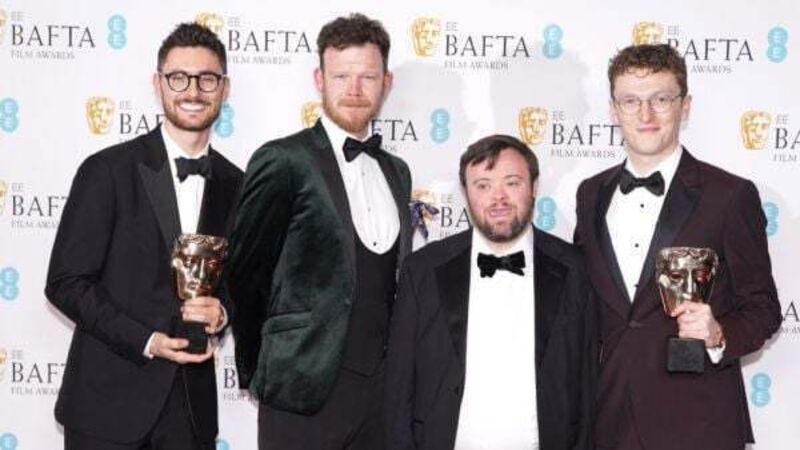 An Irish Goodbye actor reveals being starstruck made him late on stage at Baftas An Irish Goodbye actor reveals being starstruck made him late on stage at Baftas