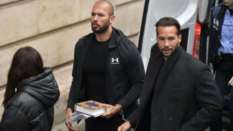 Andrew Tate’s lawyer says he plays a character saying things for ‘entertainment’