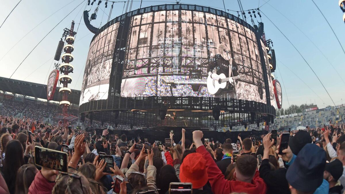 Ed Sheeran last performed in Cork at Pairc Ui Chaoimh in April of 2022.