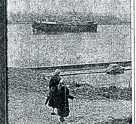 The Hadrian Coast aground at Raffeen Inlet.