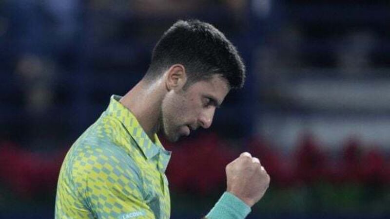 Novak Djokovic stays unbeaten in 2023 with victory over Hubert Hurkacz in Dubai