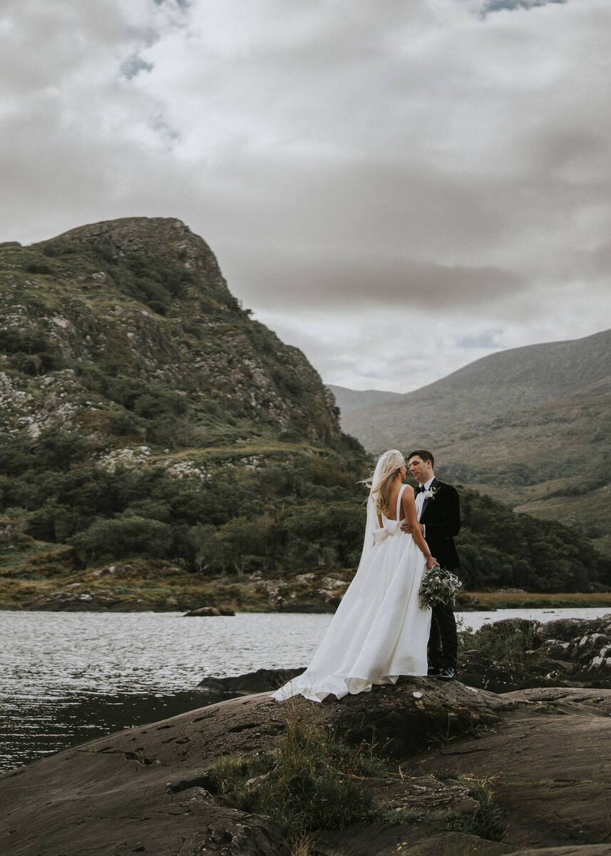 Lizand Cian fell in love with the stunning scenery in Kerry and knew they had to have their wedding there.