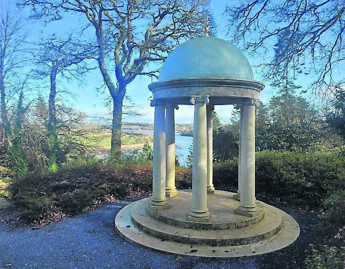  The Temple overlooking the River Suir at Mount Congreve
