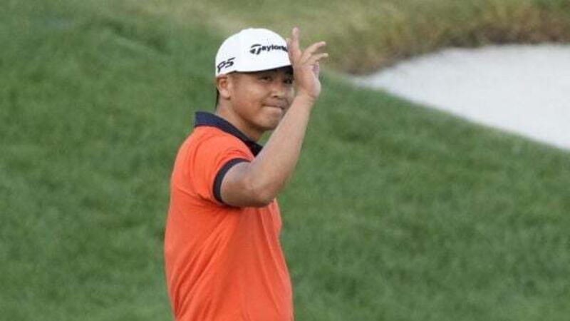 Kurt Kitayama survives early scare to keep within touch of first PGA Tour win Kurt Kitayama survives early scare to keep within touch of first PGA Tour win
