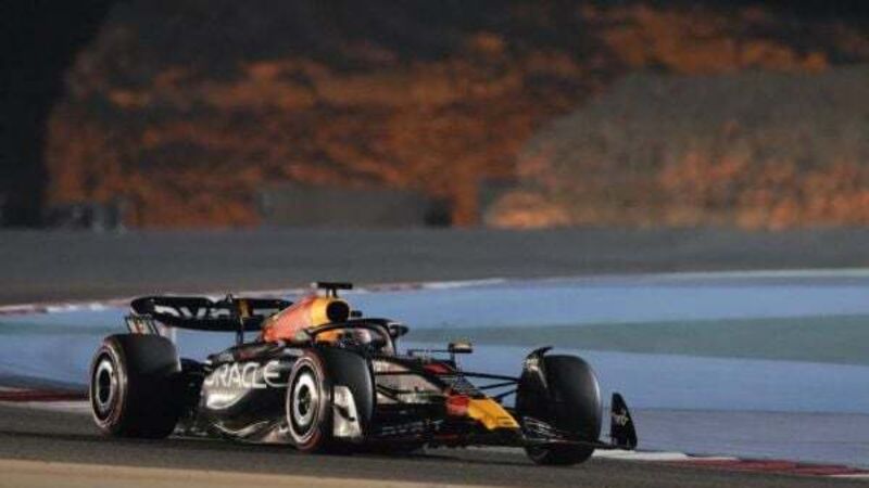 Max Verstappen begins world title defence with superb win at Bahrain Grand Prix