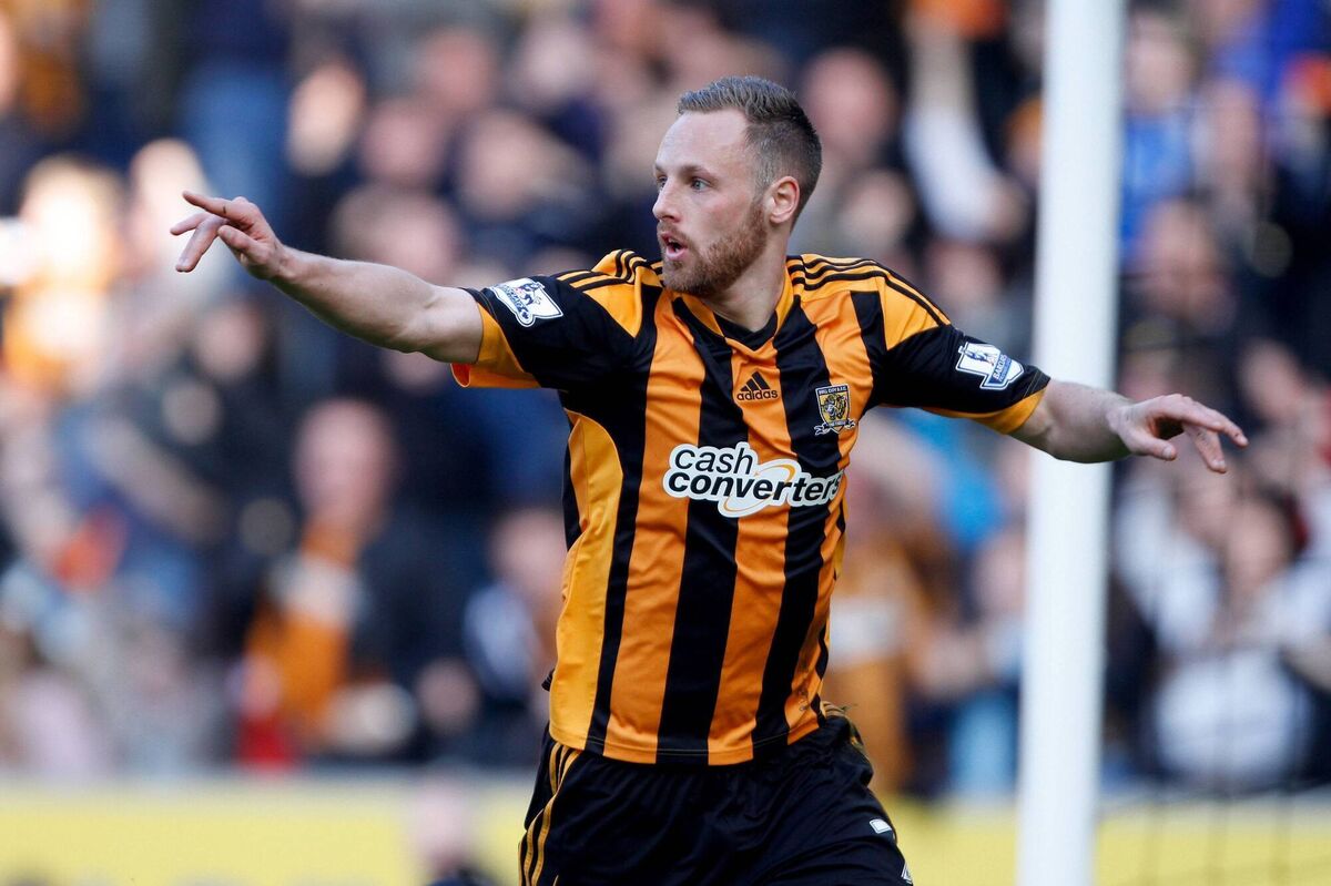 Hull City's David Meyler celebrates his goal during the FA Cup Sixth Round match at the KC Stadium, Hull. Hull City's David Meyler celebrates his goal during the FA Cup Sixth Round match at the KC Stadium, Hull.