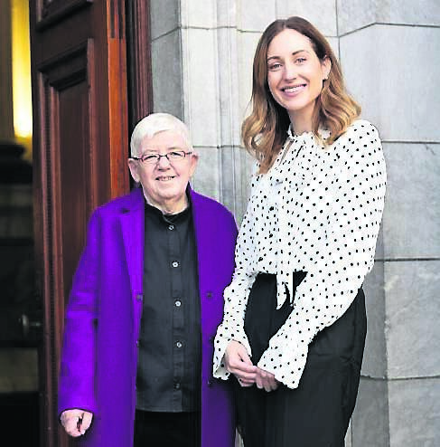 Mary Crilly, Cork Sexual Violence Centre, and Lauren Duggan, Riley.