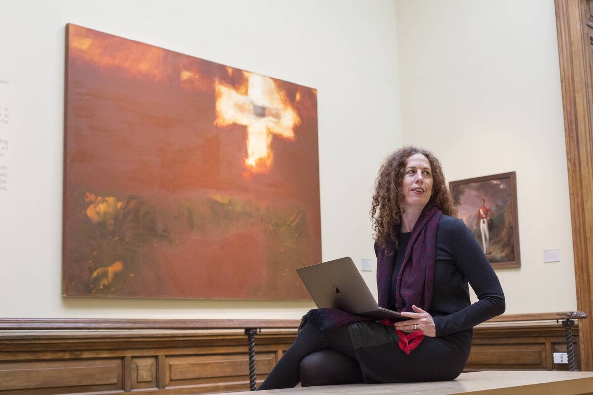 Mary McCarthy, Crawford Art Gallery, Stories of Can, Cork Can Picture: Clare Keogh 